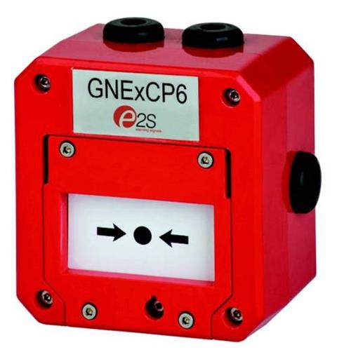 Ex Call Point GNExCP6A-BG Break Glass RD GRP IP66 II2G Exed IICT6Gb RED